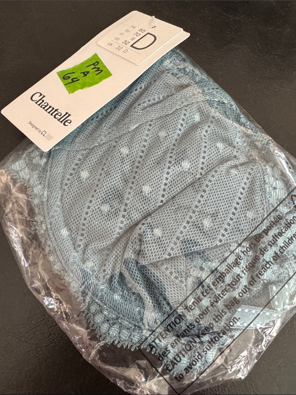 NWT Chantelle bra 32D